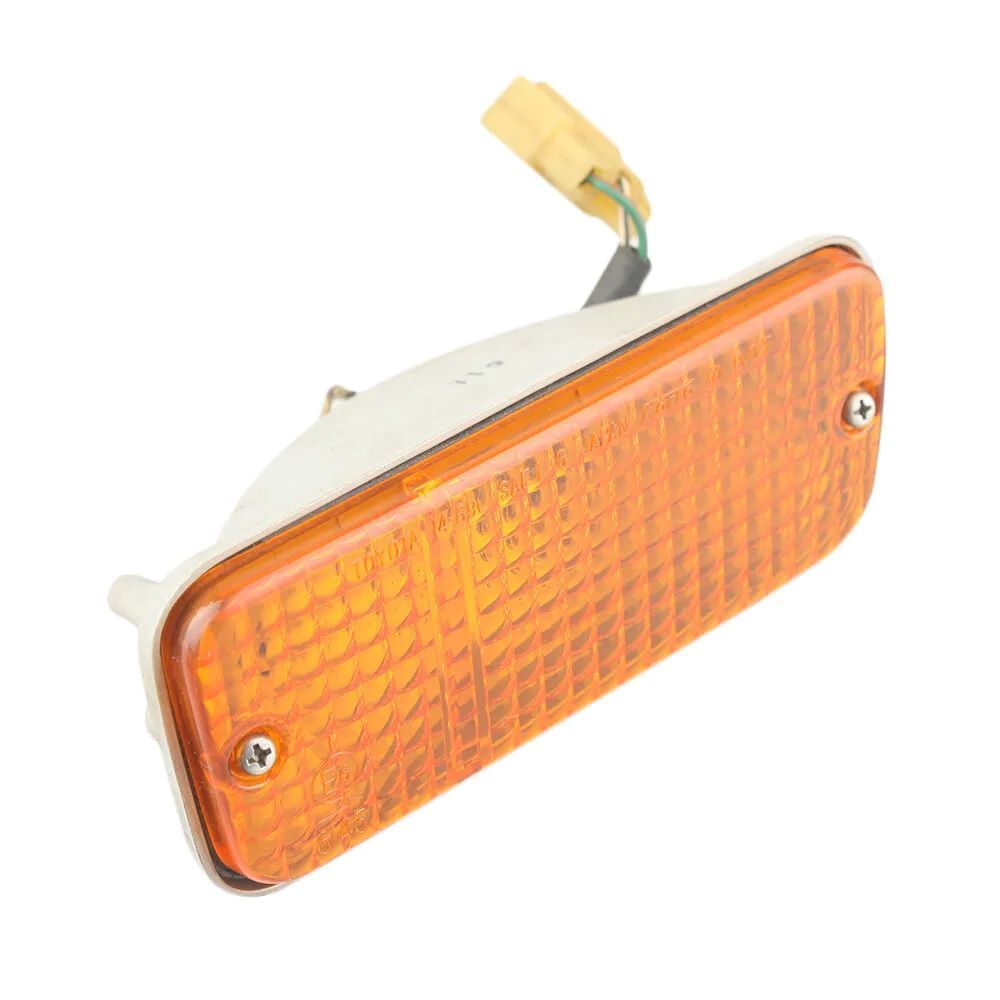 新品 未使用 トヨタ 純正 S110系鬼クラ KP61スターレット TE71レビン カローラ 後期ウレタンバンパー用 左側 LH フロントウインカーランプ拍卖