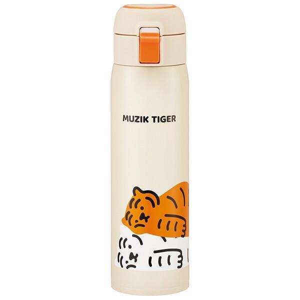 ステンレスワンタッチボトル 480ml 水筒 マイボトル 保温 保冷 MUZIK TIGER (ムジークタイガー) スケーター拍卖