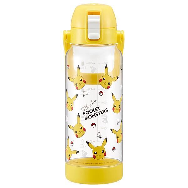 ピカチュウ ドリンクマーカーボトル 1L 水筒 1000ml 大容量 メモリ付き 透明 ポケットモンスター ポケモン キャラクター スケーター拍卖
