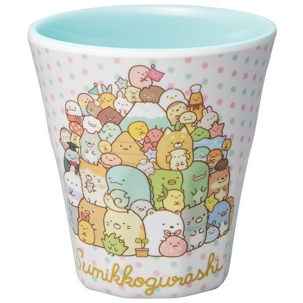 すみっコぐらし メラミンタンブラー 270ml みんなあつまるんです (ホワイト) スケーター拍卖