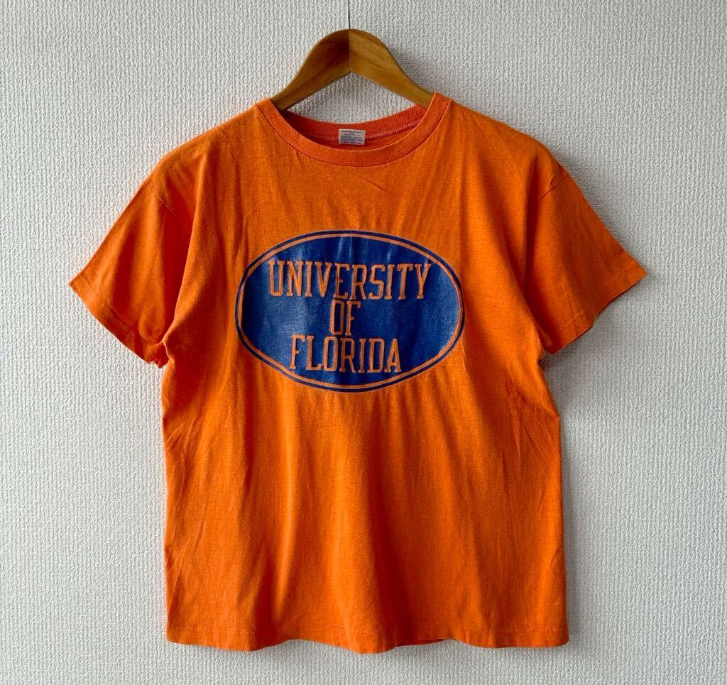 70s チャンピオン カレッジ Tシャツ L バータグ ビンテージ USA製拍卖