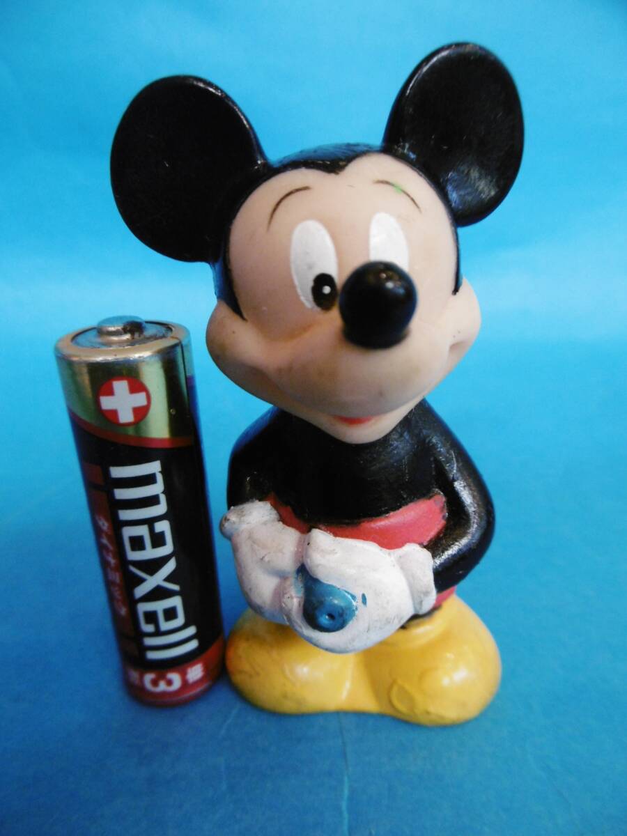 当時物★Kabaya?カバヤ?/ミッキーマウス/ホース持ち/水鉄砲/ソフビ製/版権表示有り★拍卖