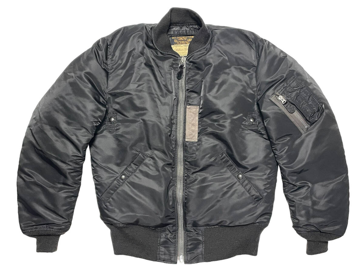 未使用品 L BUZZ RICKSON'S WILLIAM GIBSON BR13653 TYPE MA-1 DOWN FILLED バズリクソンズ ウィリアムギブソン MA-1 ダウン ジャケット拍卖