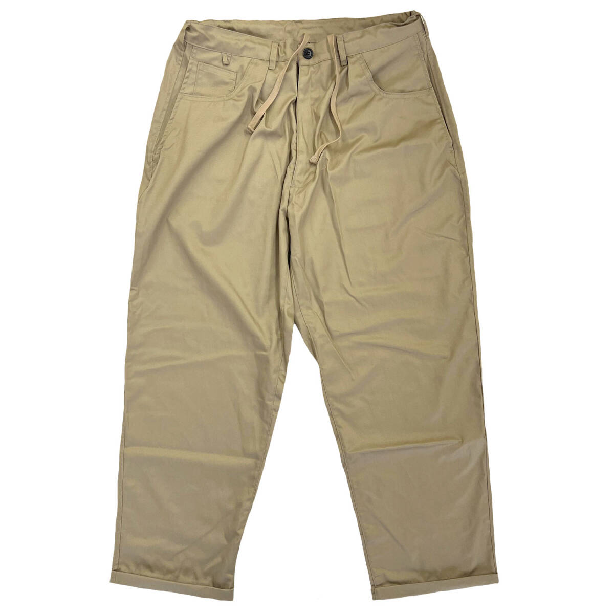 OG BLANK オージーブランク テーパード チノパン カーキ Lサイズ PLEATED TAPERED CHINO PANTS トラウザー拍卖