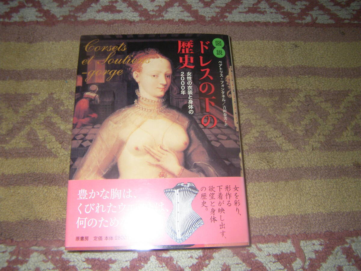 図説ドレスの下の歴史 豊かな胸に豊穣の祈りが込められたクレタ文明、デコルテの美しさを競ったロココ、ブラジャーを捨てたウーマンリブ。拍卖