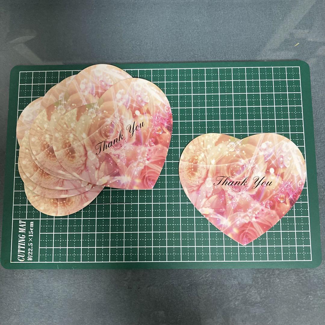 thank you サンキューカード メッセージ カード アクセサリー台紙拍卖