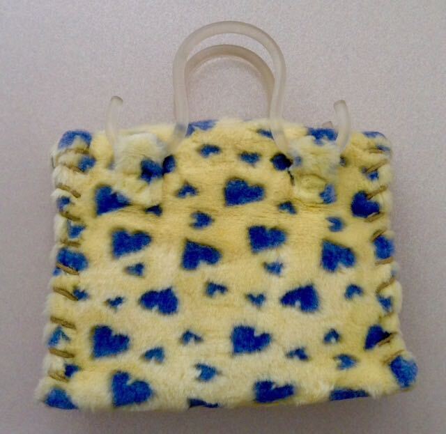 新品 未使用 イエロー ボア 手提げ バッグ拍卖