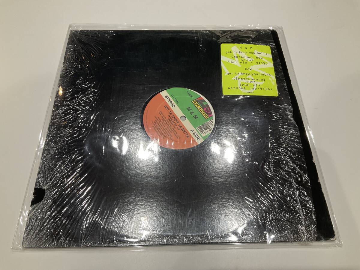 レコード LP M & M GET TA KNOW YA BETTA 【A-2】拍卖