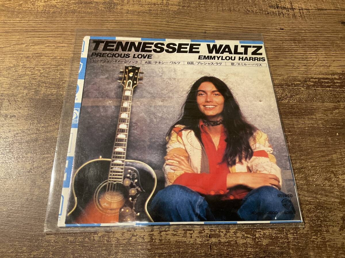 シングルレコード テネシー・ワルツ エルミー・ハリス EP盤拍卖