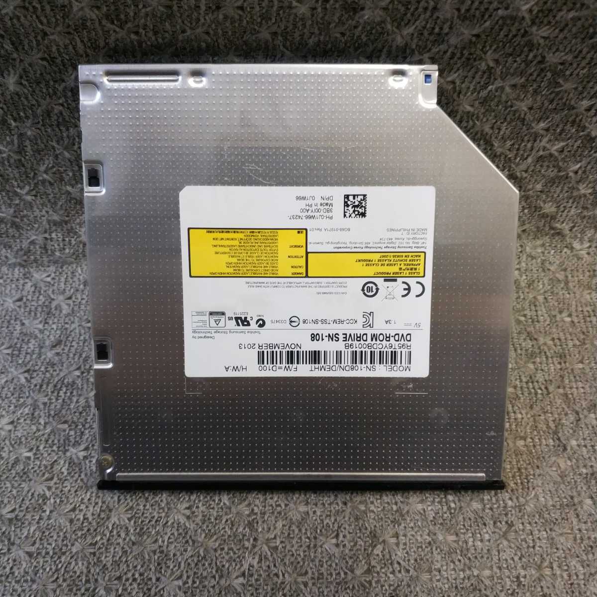 岐阜 即日発 速達可 ★ 内蔵 DVD-ROM ドライブ DP/N 0J1W66 J1W66 ★ SN-108 SN-108DN 12.7mm SATA ★ D748拍卖