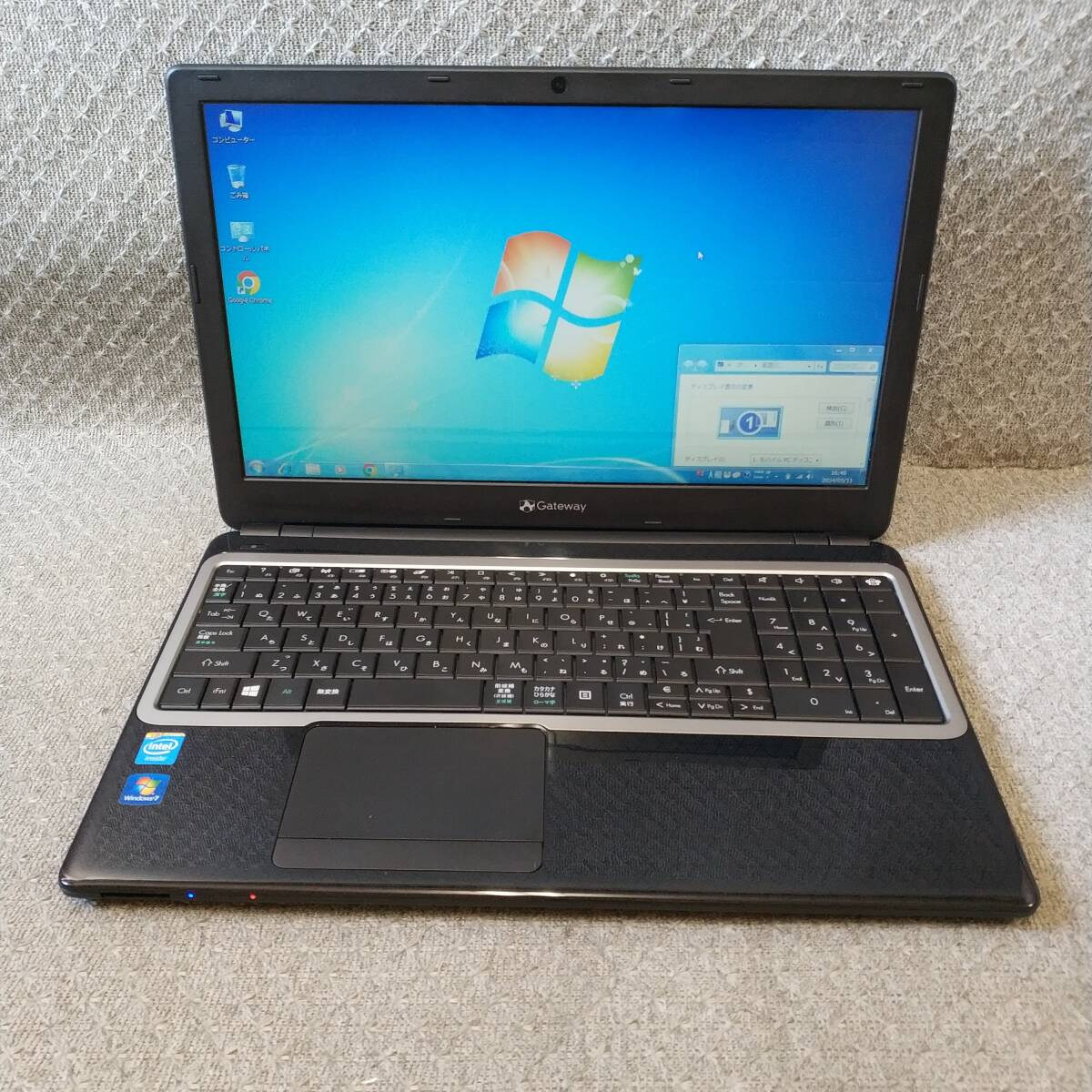 Windows 7,10,11 0S選択可 15.6” Gateway NE572-N14D/F7 ★ 高性能 Celeron 2957U/メモリ4GB/500GB/無線/HDMI/USB3.0/リカバリ作成/2233拍卖