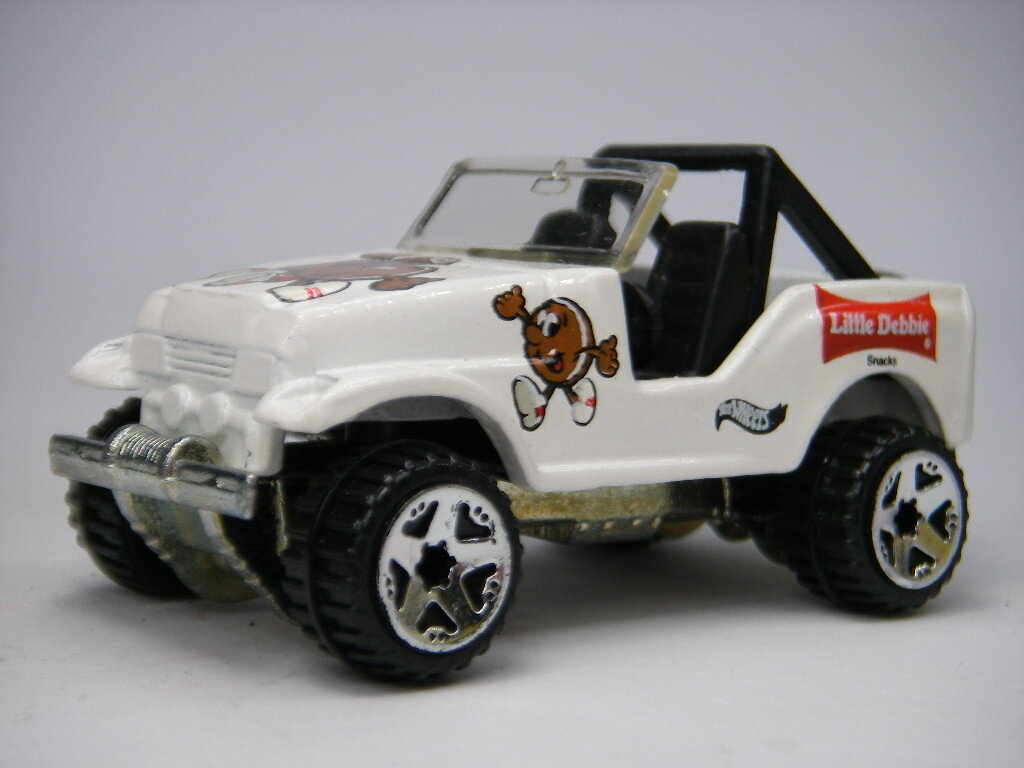 ホットウィール (白) Trailbuster ジープ <ルース> Hot Wheels オフロード拍卖