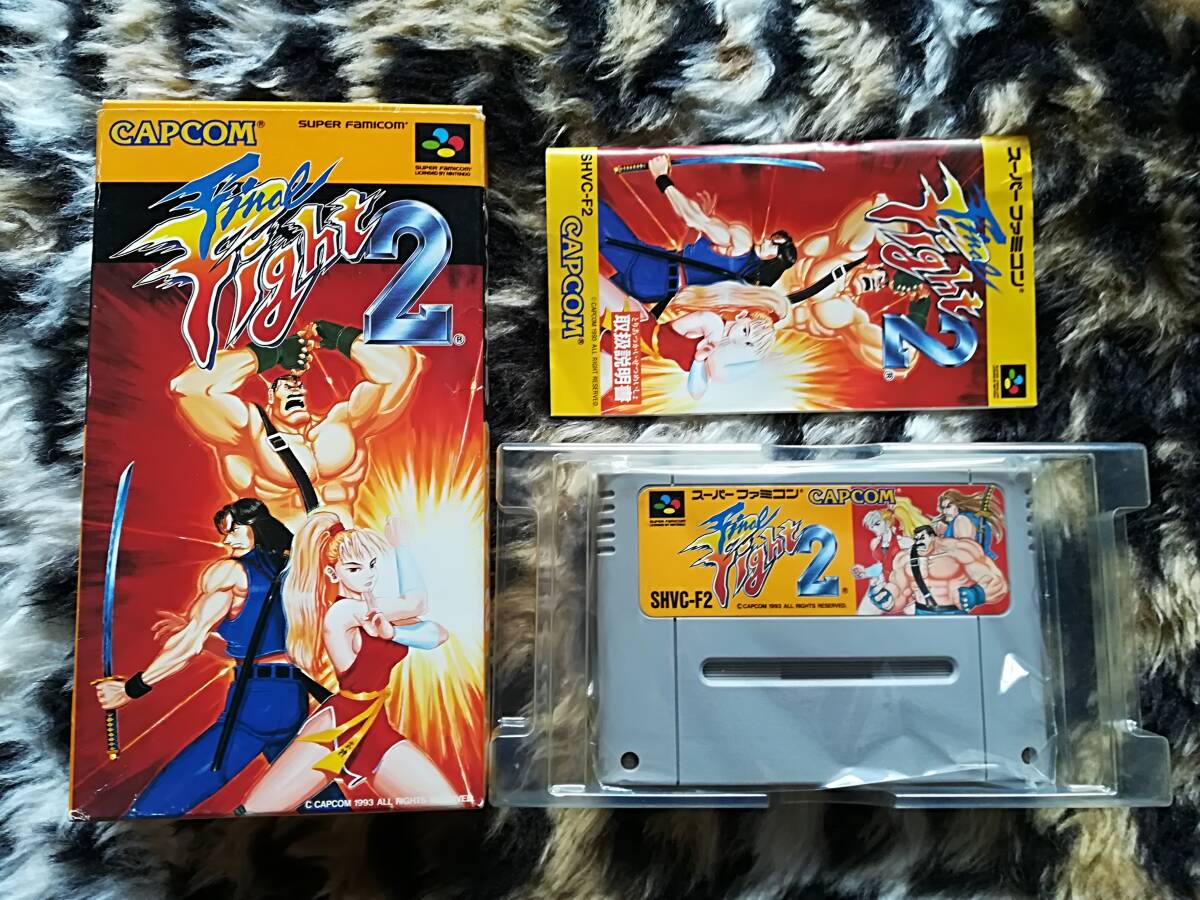 【良品・クリーニング・動作確認済み】SFC ファイナルファイト2 箱・説あり 拍卖