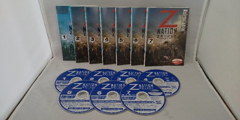 090-3001 送料無料 Zネーション ファースト・シーズン 全7巻 レンタル版 ジャケットとディスクのみ拍卖