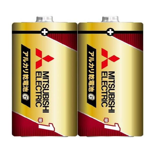単1アルカリ電池 単一乾電池 三菱 日本製 LR20GR/2S/0824 2個組x5パック/卸/送料無料拍卖