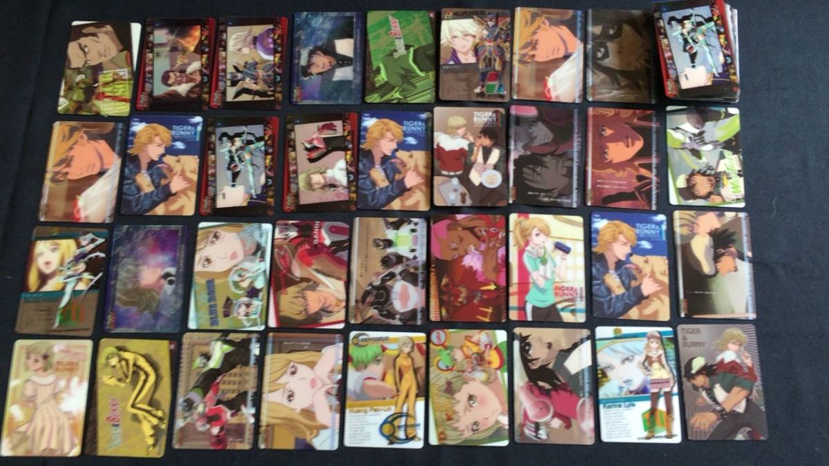 ☆TIGER&BUNNY タイガー&バニー タイバニ カード セット☆拍卖