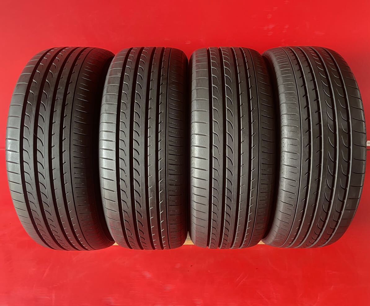 YOKOHAMA BluEarth RV-02 215/55R17.94V バリ山 2020年式 傷汚れあり1本パンク修理あり夏タイヤ 4本セット拍卖