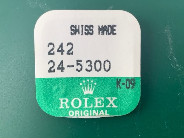 新品 未開封 ROLEX ロレックス純正 242 24-5300 クラウンケースチューブ ステンレススチール (TR24019)送料無料拍卖