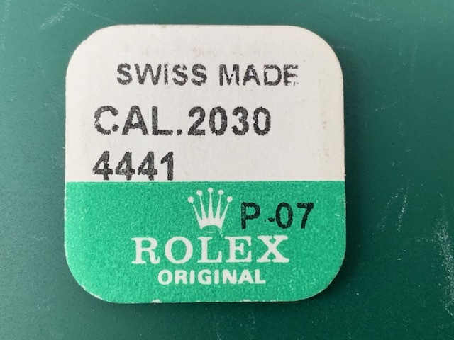 新品 未開封 ROLEX 純正部品 cal.2030-4441クラウンホイール (TR24020) 送料無料拍卖