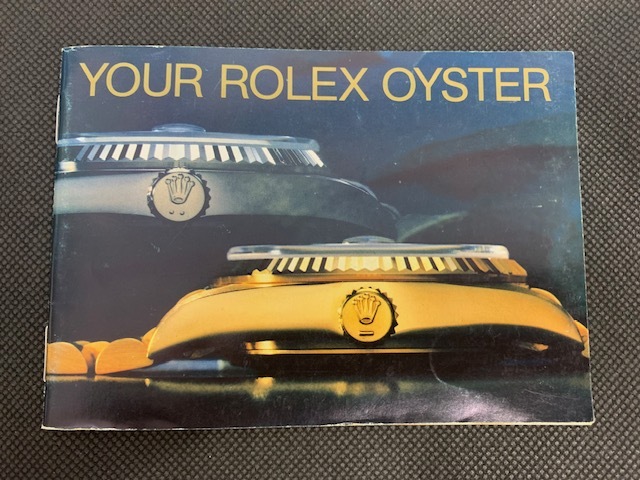 ROLEX OYSTER  ロレックス オイスター 冊子 1988年 (TR24029)送料無料拍卖