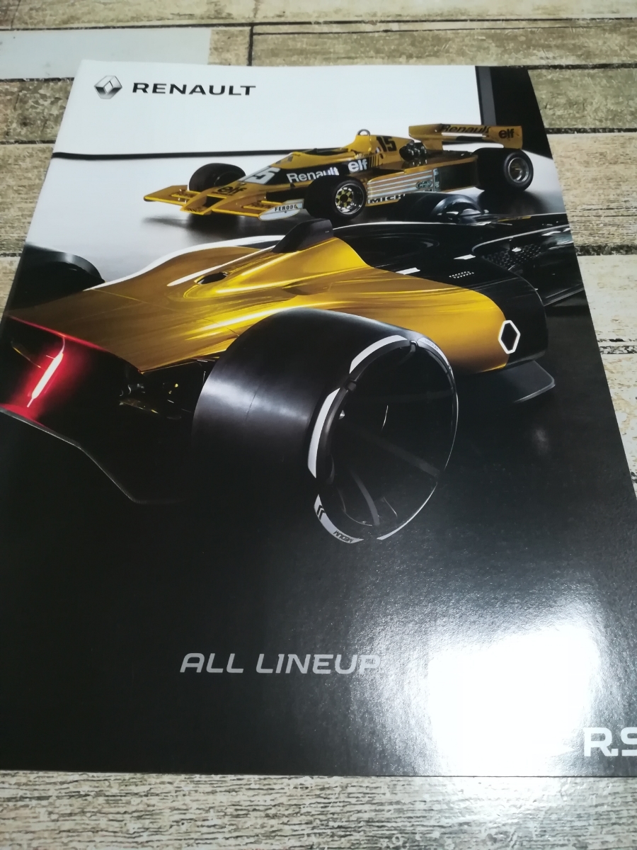 ☆ルノー カタログ オールラインナップ 2017 メガーヌ ルーテシア トゥインゴ カングー キャプチャー カジャー拍卖