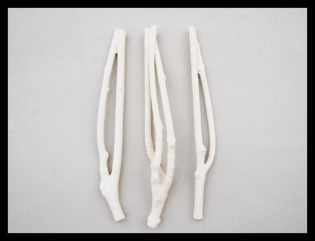 ▲楠廸庵▲風炉用燃えない枝炭(陶器製) 炭 茶道具拍卖