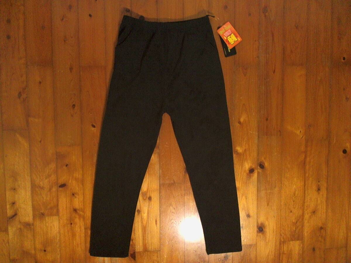 ☆未使用☆【Madame Happiness】裏シャギー極暖 スウェット パンツ ストレッチ イージーパンツ レディースL 黒 ブラック 拍卖