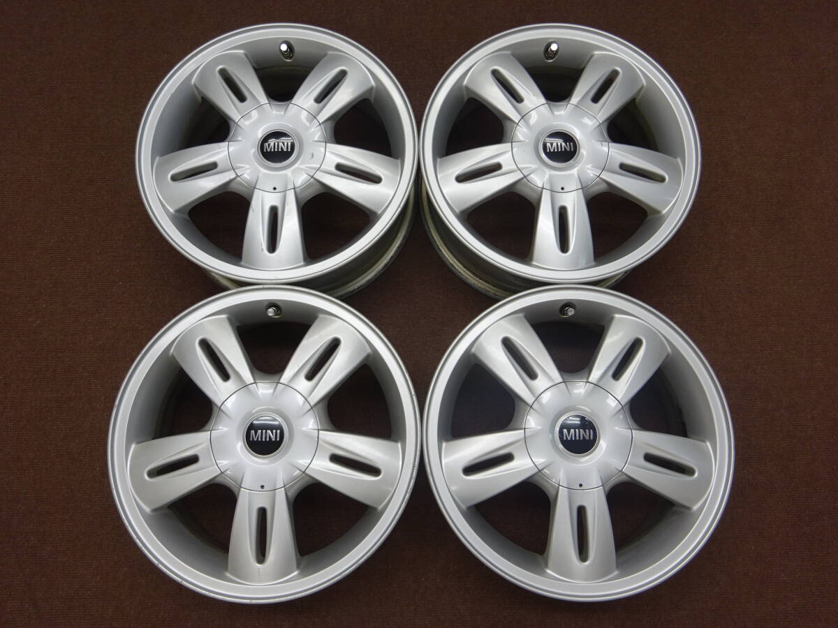 A-137 BMW MINI 純正 15×5.5J ET45 PCD100 4H 4本 ミニ RACING SPORTS 人気のデザイン 大特価 !拍卖