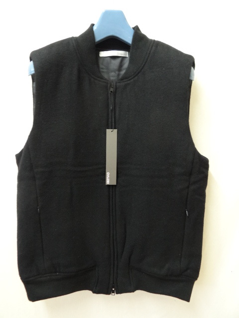 CIVILIZED シヴィライズド 新品未使用 ベスト BLACK 2サイズ拍卖