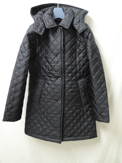 TRADITIONAL WEATHERWEAR トラディショナルウェザーウェア 新品未使用 キルティングコート BLACK 34サイズ拍卖