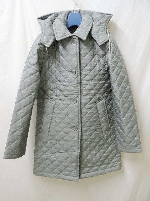 TRADITIONAL WEATHERWEAR トラディショナルウェザーウェア 新品未使用 キルティングコート グリーン 34サイズ拍卖