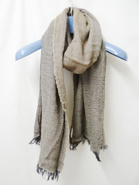 イタリア製 新品未使用 ストール ブラウン拍卖