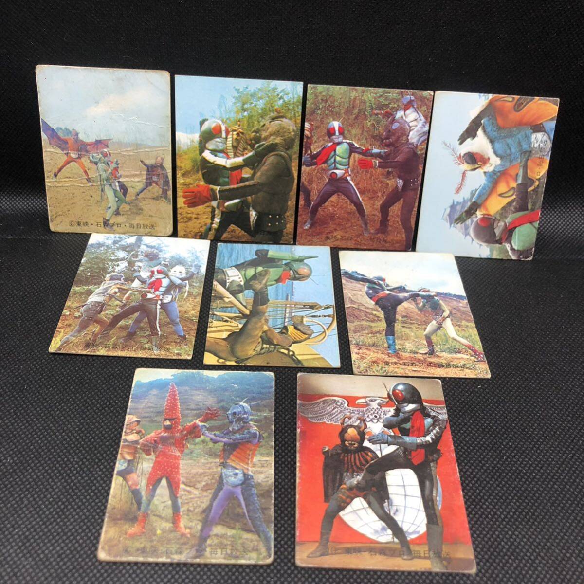 仮面ライダー 旧カルビー 1970年代 裏25局 No.50 51 52 53 54 55 56 57 58 59拍卖