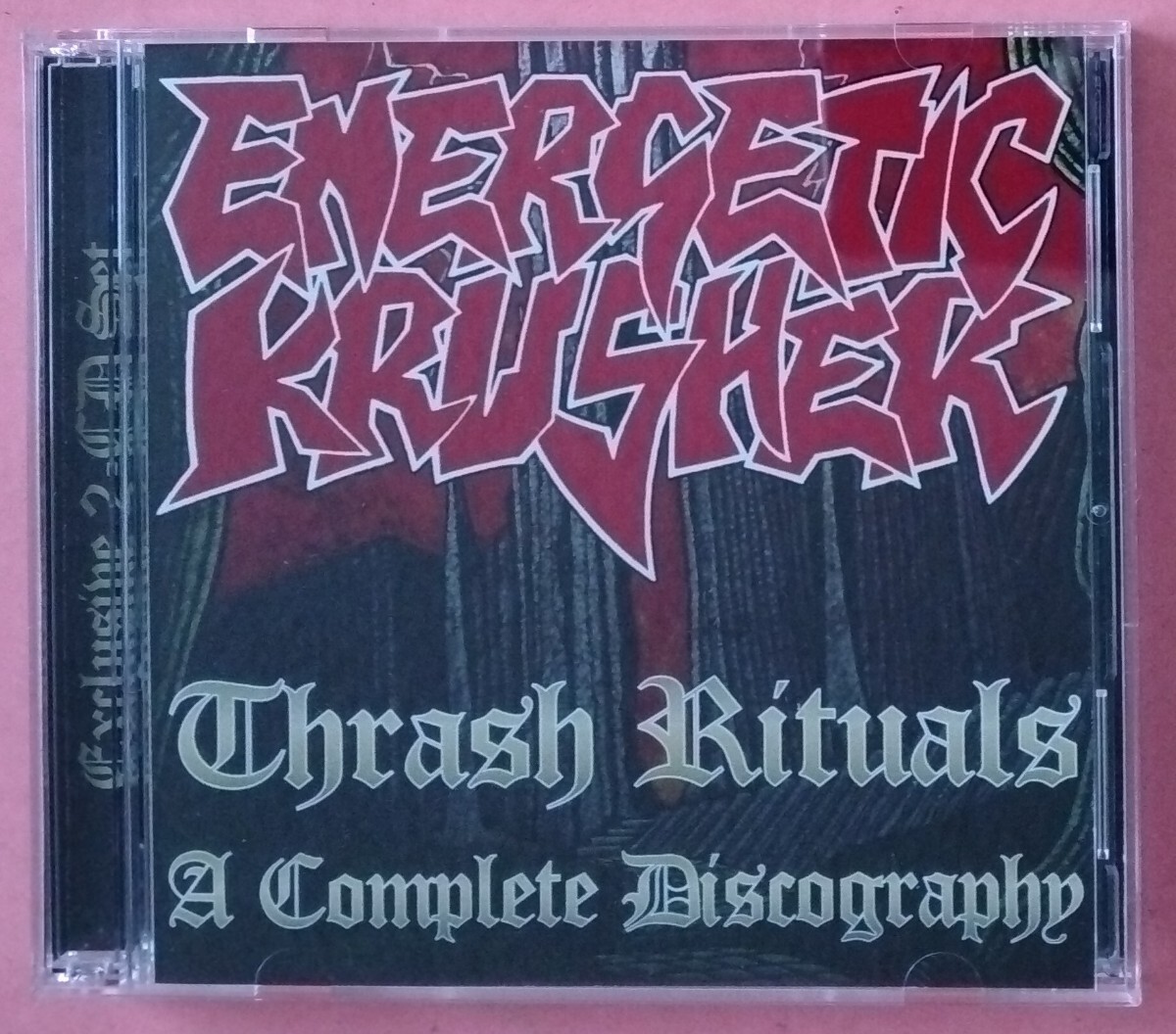 UKスラッシュ・コア ENERGETIC KRUSHER-THRASH RITUALS A COMPLETE DISCOGRAPHY 2CD-R 36曲入り(3rdプレスのみ) HELLKRUSHER HELLBASTARD拍卖