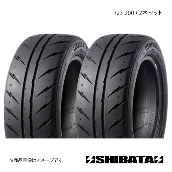 SHIBATIRE シバタイヤ R23 285/35R20 200R タイヤ単品 2本セット R1446×2拍卖