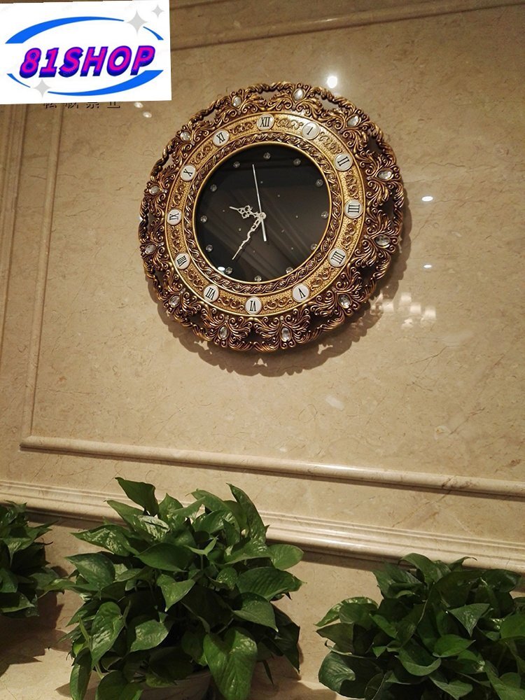 「81SHOP」 ヨーロッパ 宮廷スタイル 復古 柱時計 応接間 豪華 時計 家庭用 静音時計 おしゃれ 創意 壁掛け時計拍卖