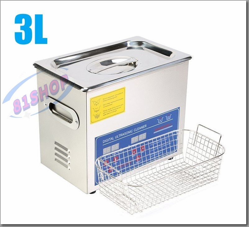 「81SHOP」実用★3L 超音波洗浄器 デジタル ヒーター/タイマー付き 業務用クリーナー洗浄機拍卖