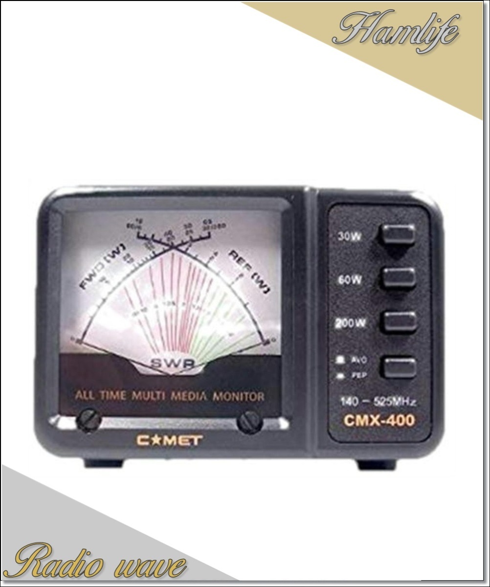 CMX-400(CMX400) コメット COMET SWRパワーメーター 140~525MHz 0~200W アマチュア無線拍卖