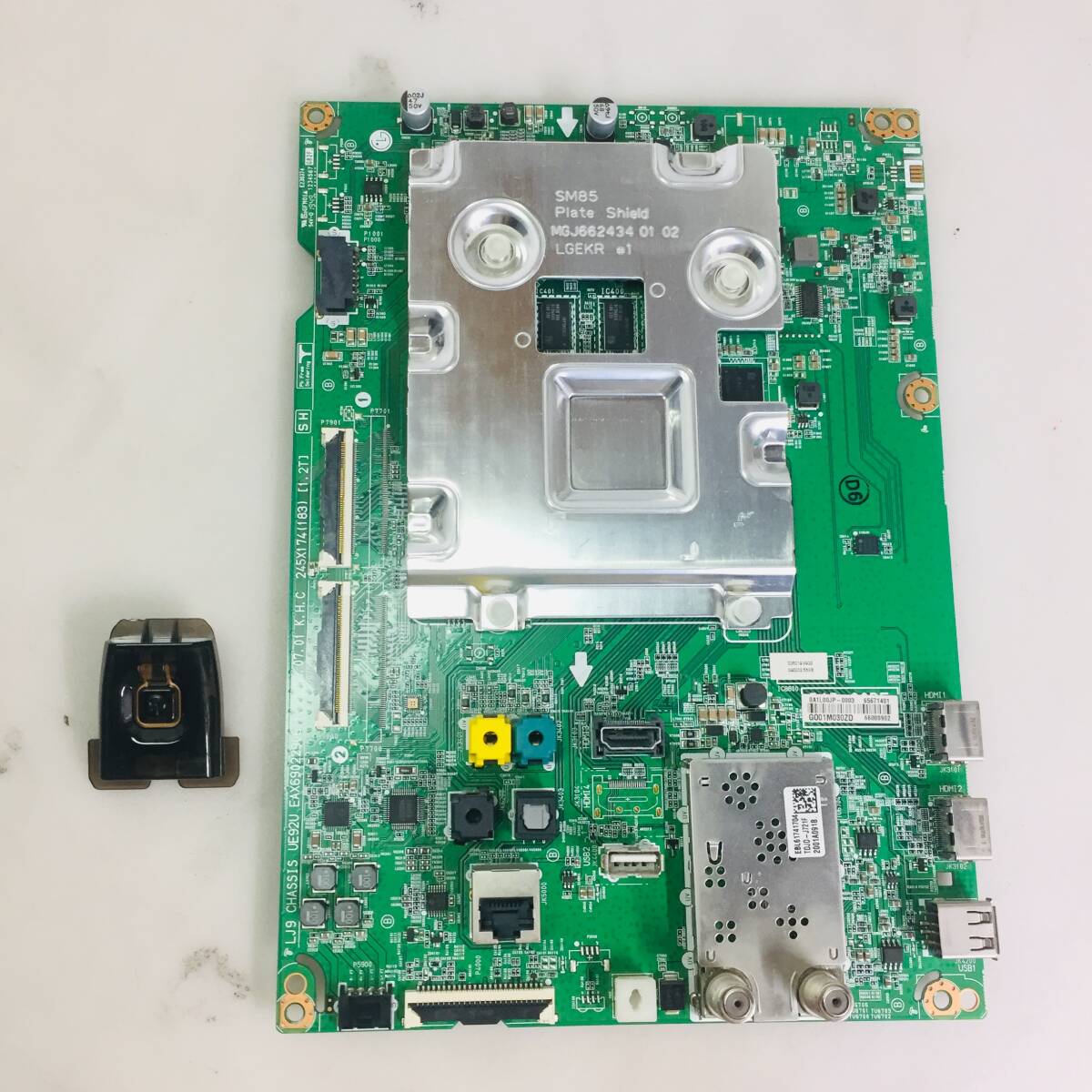 □LG 49型 液晶テレビ 49UM7100PJA メイン基板+電源スイッチ セット拍卖