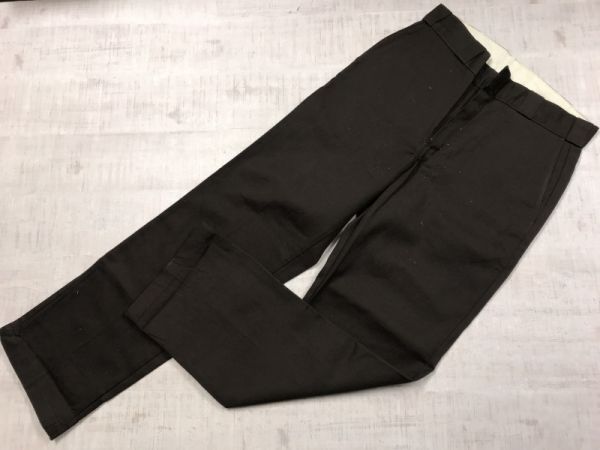 ディッキーズ Dickies アメカジ ストリート チカーノ スケート ヒップホップ ワーク チノ パンツ ボトムス メンズ 32 茶色拍卖