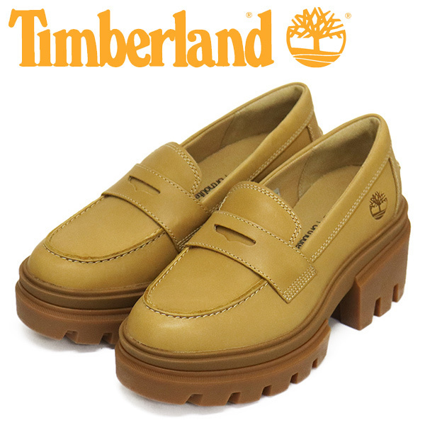 Timberland (ティンバーランド) A2ME6 EVERLEIGH LOAFER SHOE エヴァーリーローファーシューズ レディース Wheat TB497 US7-約24.0cm拍卖