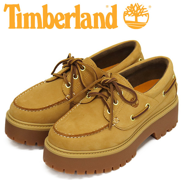 Timberland (ティンバーランド) A6AUS STONE STREET 3 EYE ストーンストリートスリーアイシューズ レディース Wheat TB509 US8-約25.0cm拍卖