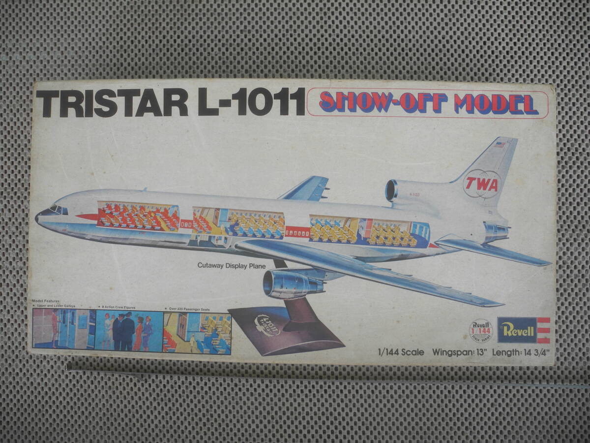 【新品未開封】TRISTAR L-1011 SHOW-OFF MODEL Revell 1/144 グンゼ・レベル版拍卖