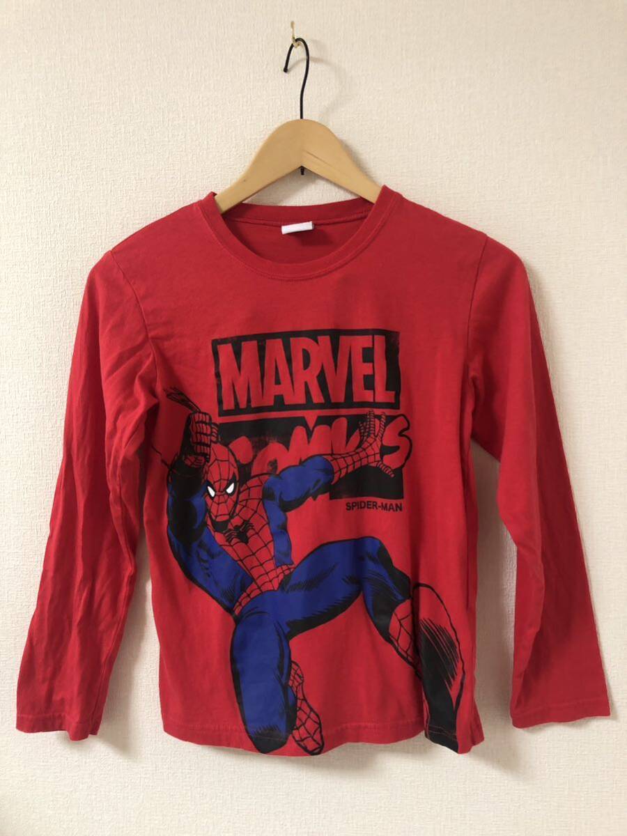 MARVEL マーベル スパイダーマン 長袖Tシャツ 150センチ拍卖
