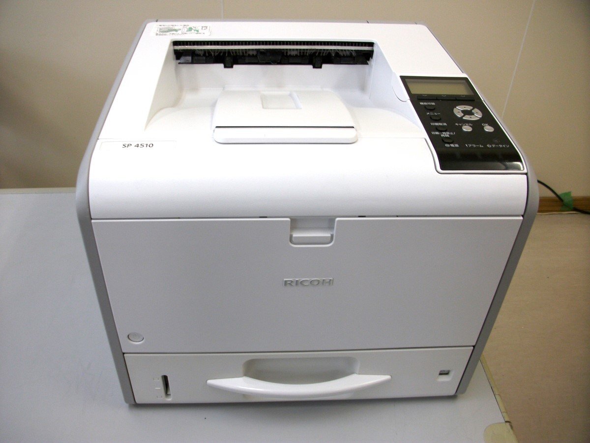 ★ 中古レーザープリンタ / RICOH SP4510 / 印刷枚数:93,876枚 / 自動両面印刷対応 /トナー・ドラムなし ★拍卖