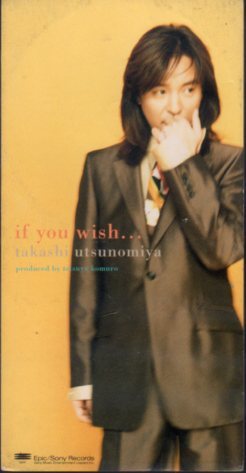 ◆8cmCDS◆宇都宮隆/if you wish.../映画『エルマーの冒険』主題歌拍卖