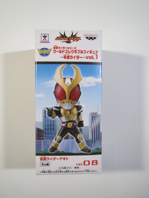 未開封 ワールドコレクタブルフィギュア vol 1 仮面ライダー 平成ライダー アギト フィギュア コレクタブル ワーコレ拍卖