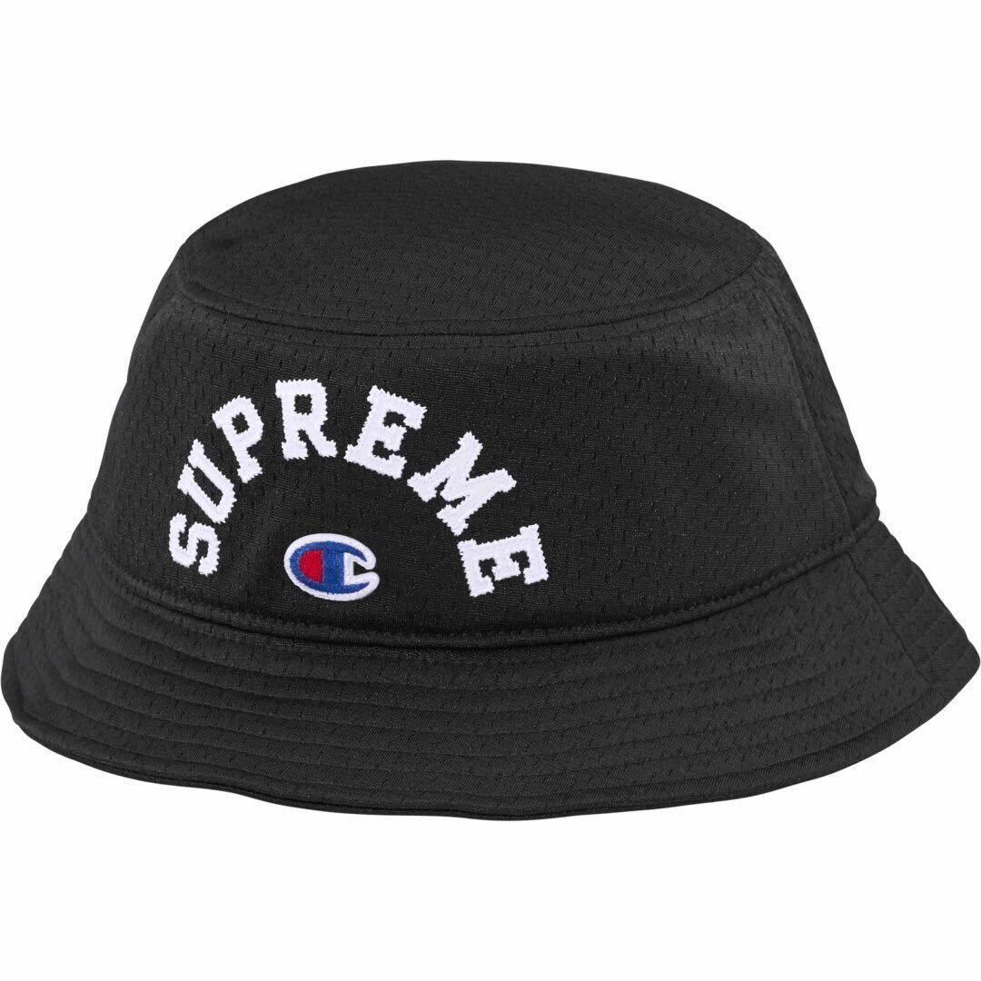 【新品未使用】24SS 新品 SUPREME シュプリーム CHAMPION MESH CRUSHER HAT クラッシャーハット メッシュ チャンピオン 帽子 BLACK XL拍卖