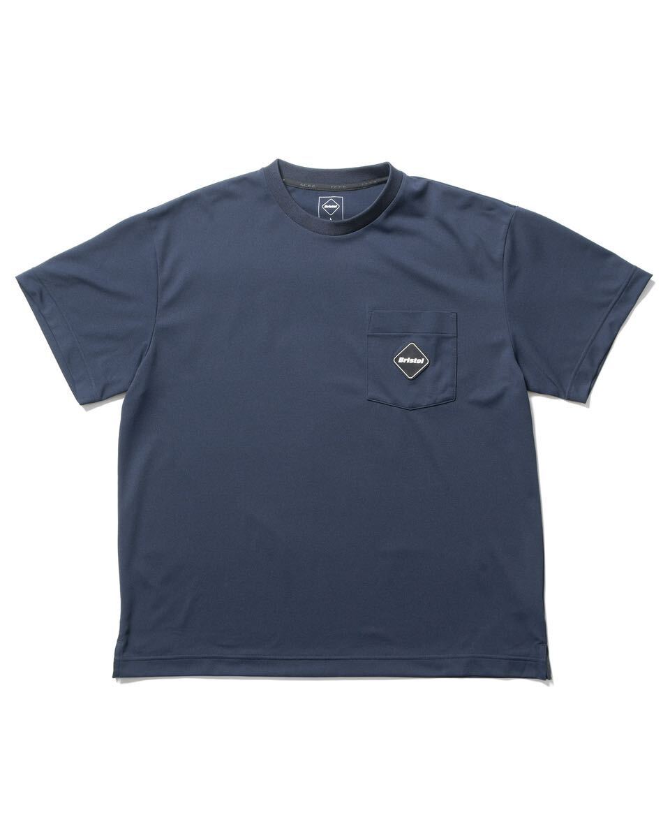 【新品未使用】24SS 新品 FCRB f.c real bristol エフシーレアルブリストル SOPHNET ソフ EMBLEM POCKET TEE Tシャツ カットソー 半袖 NAVY拍卖