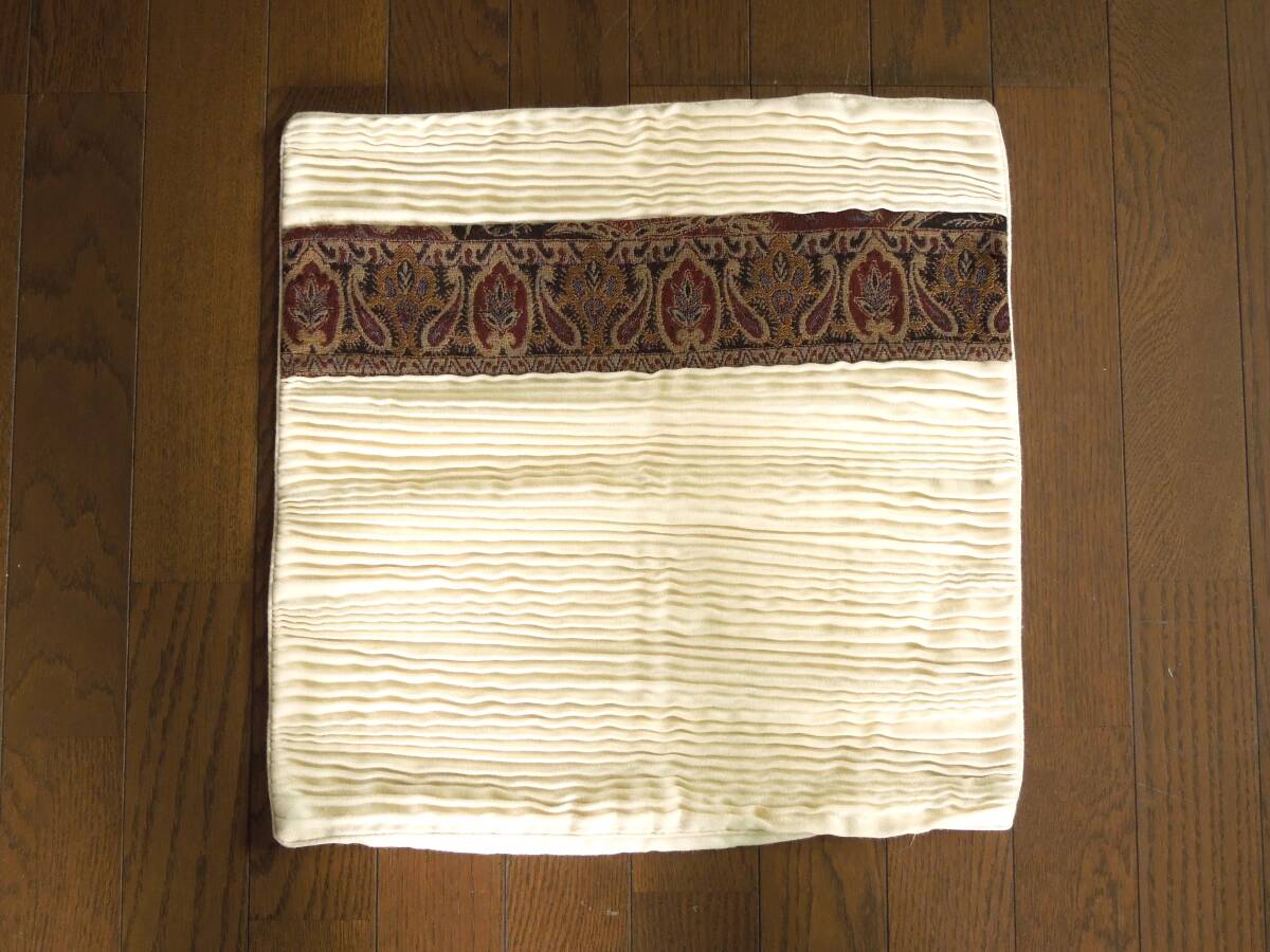 CONRAN コンランショップ クッションカバー ジャガード織柄拍卖